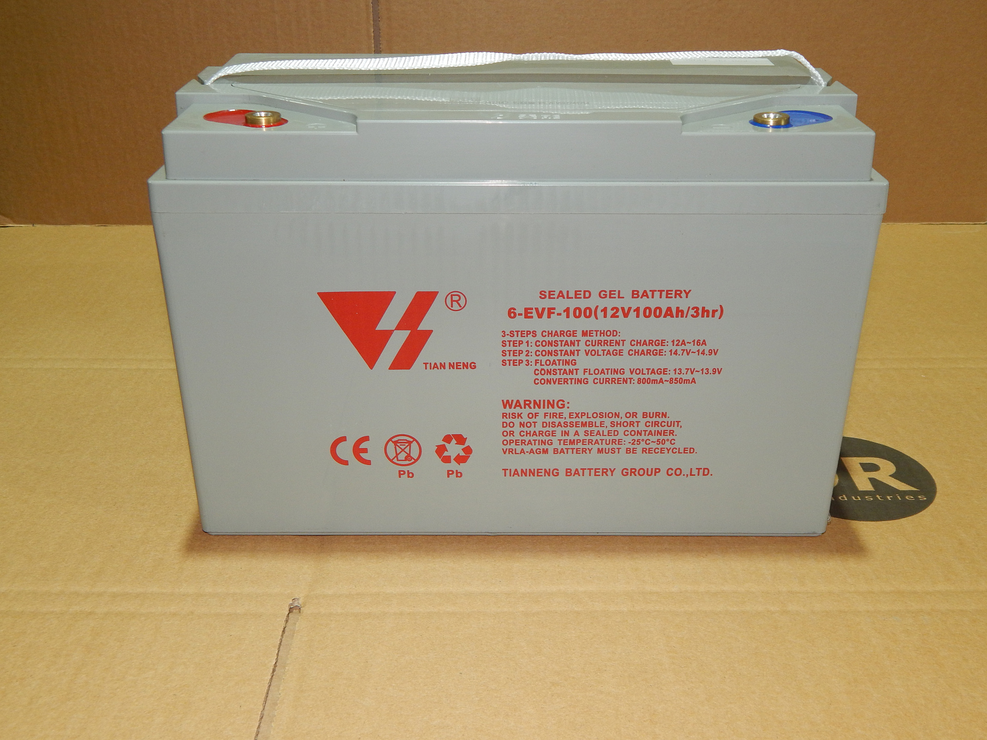 Набор аккумуляторов (GEL) 12/100 В/Ач (330х170х215 х 2 шт) для COMPACT 56/60T, COMFORT 70