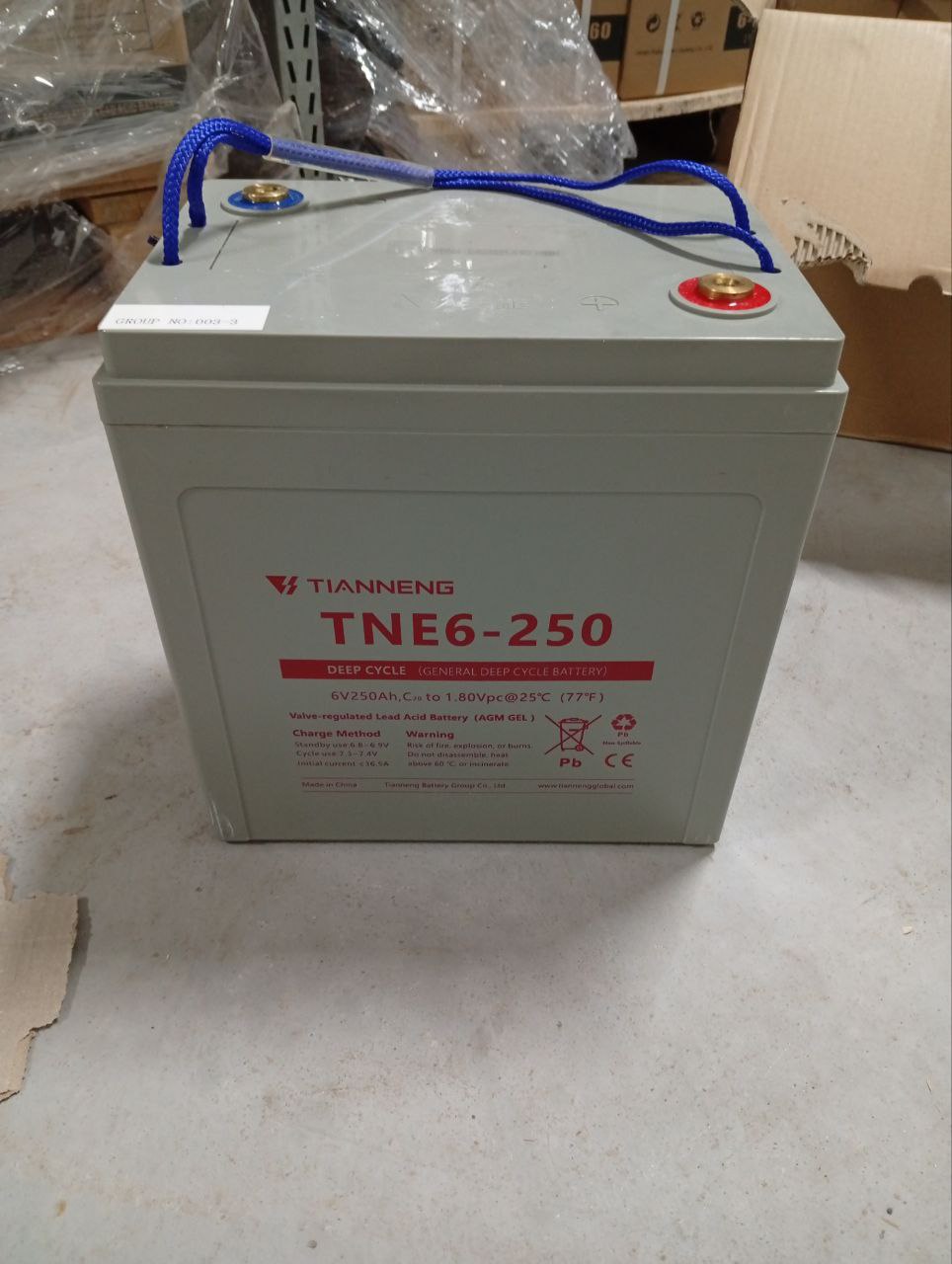 Аккумулятор (GEL) 12В/100Ач 260х175х270 для машины подметальной A100