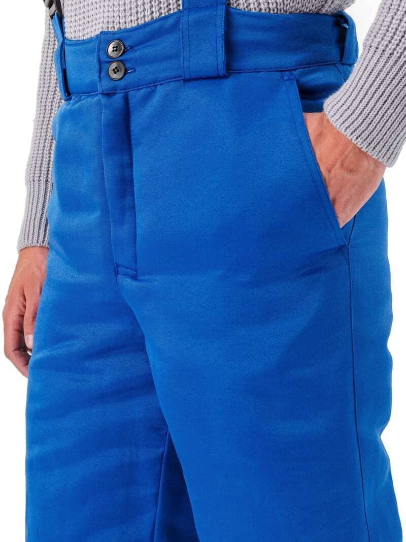 Костюм мужской "Зимник" зимний васильковый с темно-синим