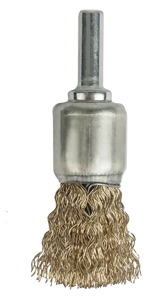 Кордщетка для дрели ПРАКТИКА кистеобразная мягкая 16мм