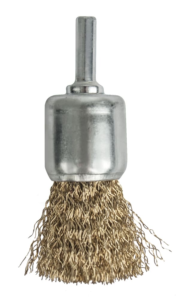 Кордщетка для дрели ПРАКТИКА кистеобразная мягкая 22мм