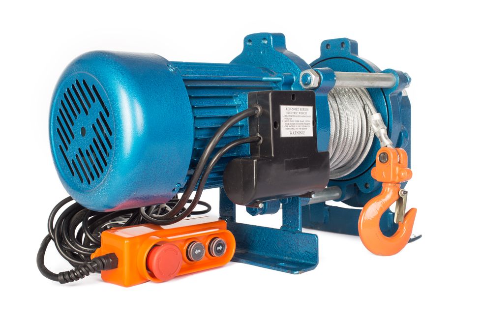 Лебедка TOR ЛЭК-500 E21 (KCD) 500 кг 220 В с канатом 30 м (T)