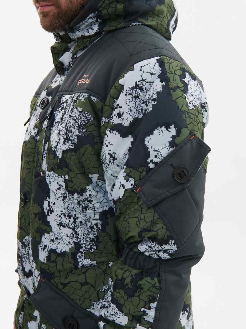 Костюм мужской зимний КЗ-01 СНЕЖНЫЙ БАРС (SPECI.ALL) камуфляж