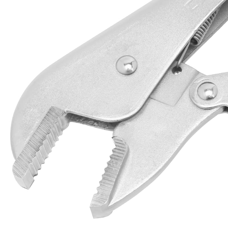 Зажим ручной СИБРТЕХ, плоские губки, с фиксатором, 225мм