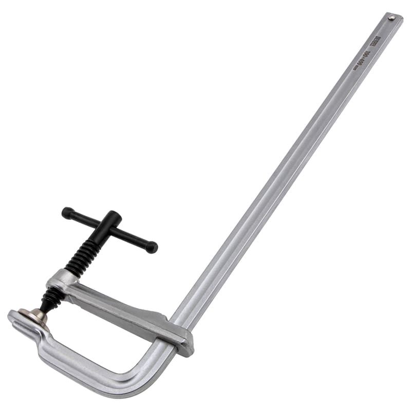 Струбцина F-образная DENZEL 100 х 400мм, кованая