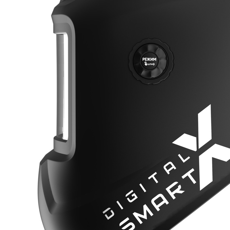 Маска сварщика START DIGITAL X SMART (хамелеон, чёрная, 1/1/1/1, синергетическое управление, 2хCR2450) 