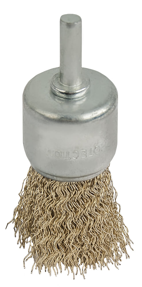 Кордщетка для дрели ПРАКТИКА кистеобразная мягкая 30мм