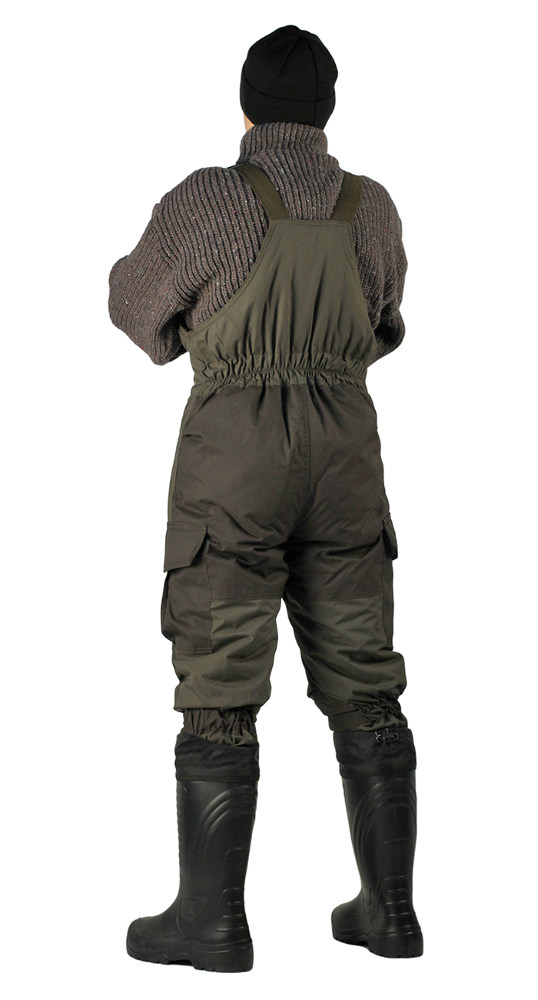 Костюм зимний «ГРАСК» куртка/полукомбинезон цвет: светлый хаки/темный хаки, ткань: Таслан