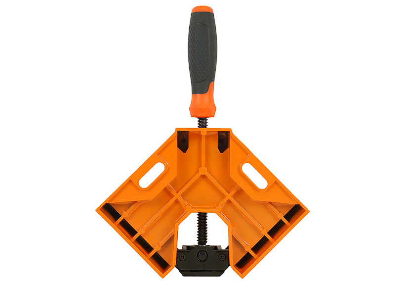 Струбцина угловая Sturm!, 2 х 70мм, алюминиевый корпус, усилие 80кгс