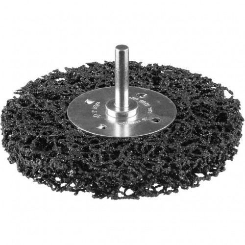 Кордщетка для дрели ЗУБР радиальная нейлоновая 100мм (Р60)