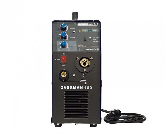 Инверторный аппарат для полуавтоматической сварки OVERMAN 180/AuroraPRO
