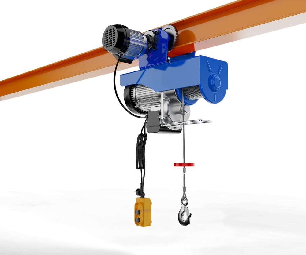 С ТЕЛЕЖКОЙ таль электрическая TOR PA 600/1200 кг 30/15 м (серия J)