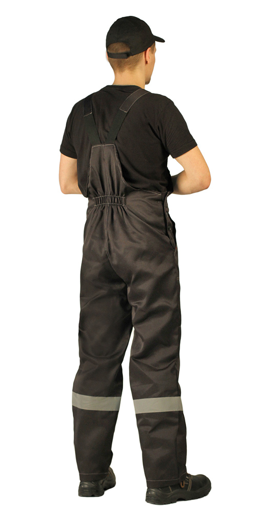 Костюм "ЛЕГИОН" куртка/полукомбинезон черный/желтый