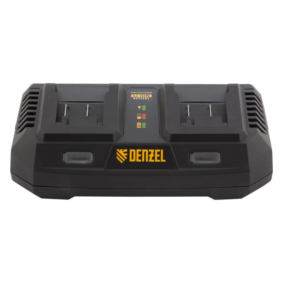 Устройство зарядное для АКБ IBC-18-3.0-2 (аккум. система Denzel Battery System 18V, на 2 аккумулятора, 18В, 3А)