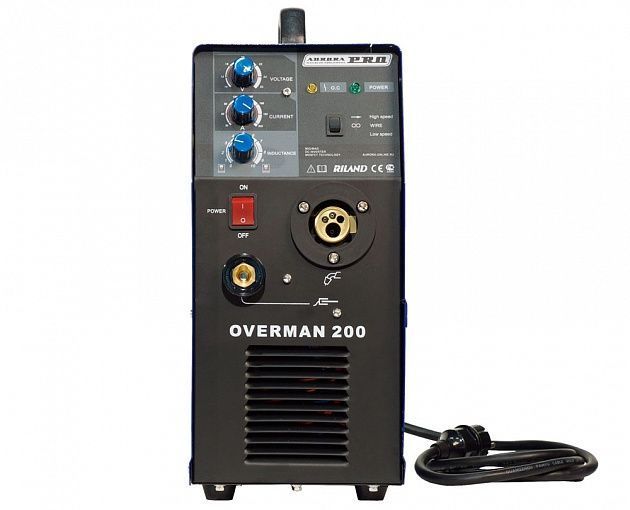 Инверторный аппарат для полуавтоматической сварки OVERMAN 200/AuroraPRO